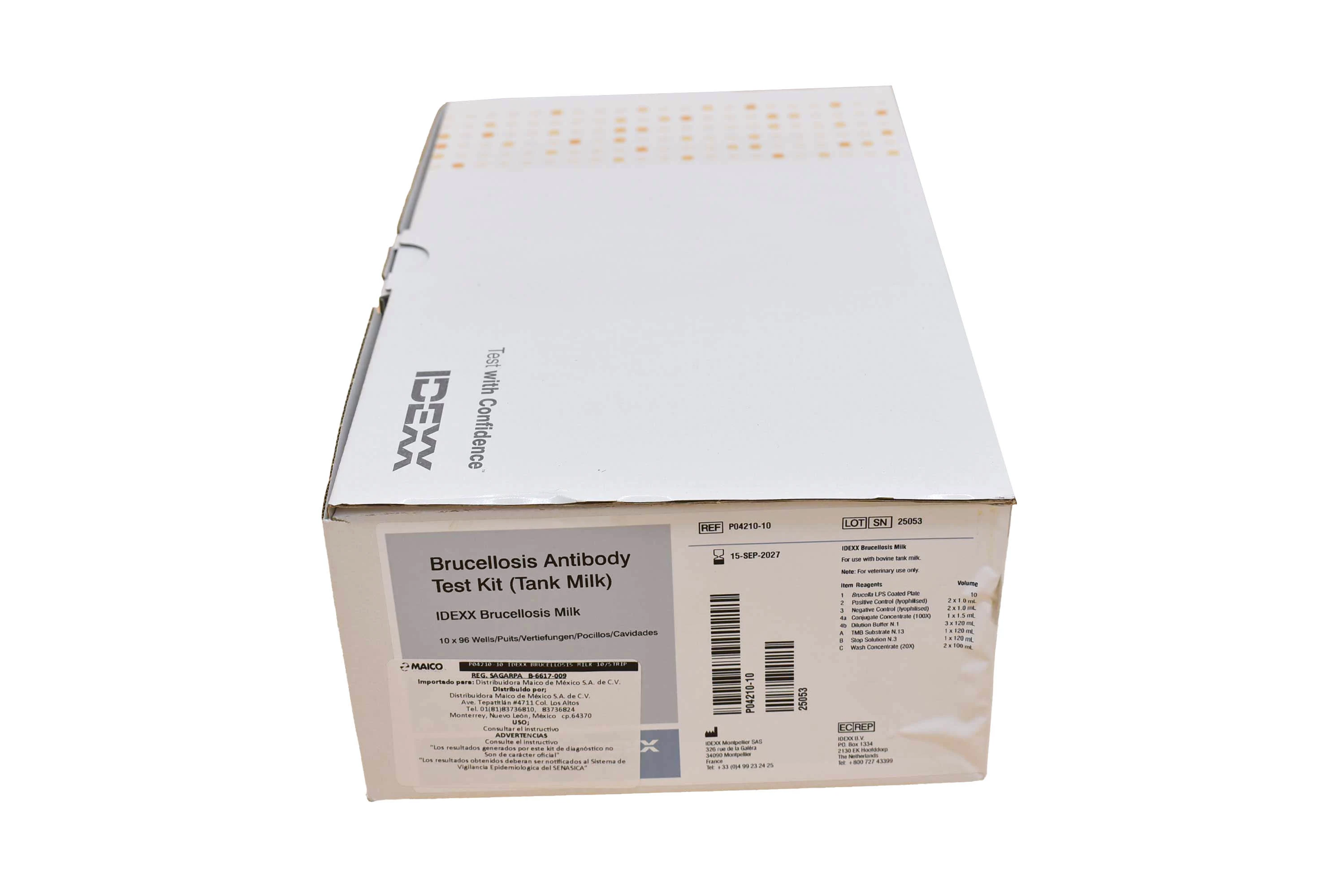 IDEXX BRUCELLOSIS MILK 10/STRIP