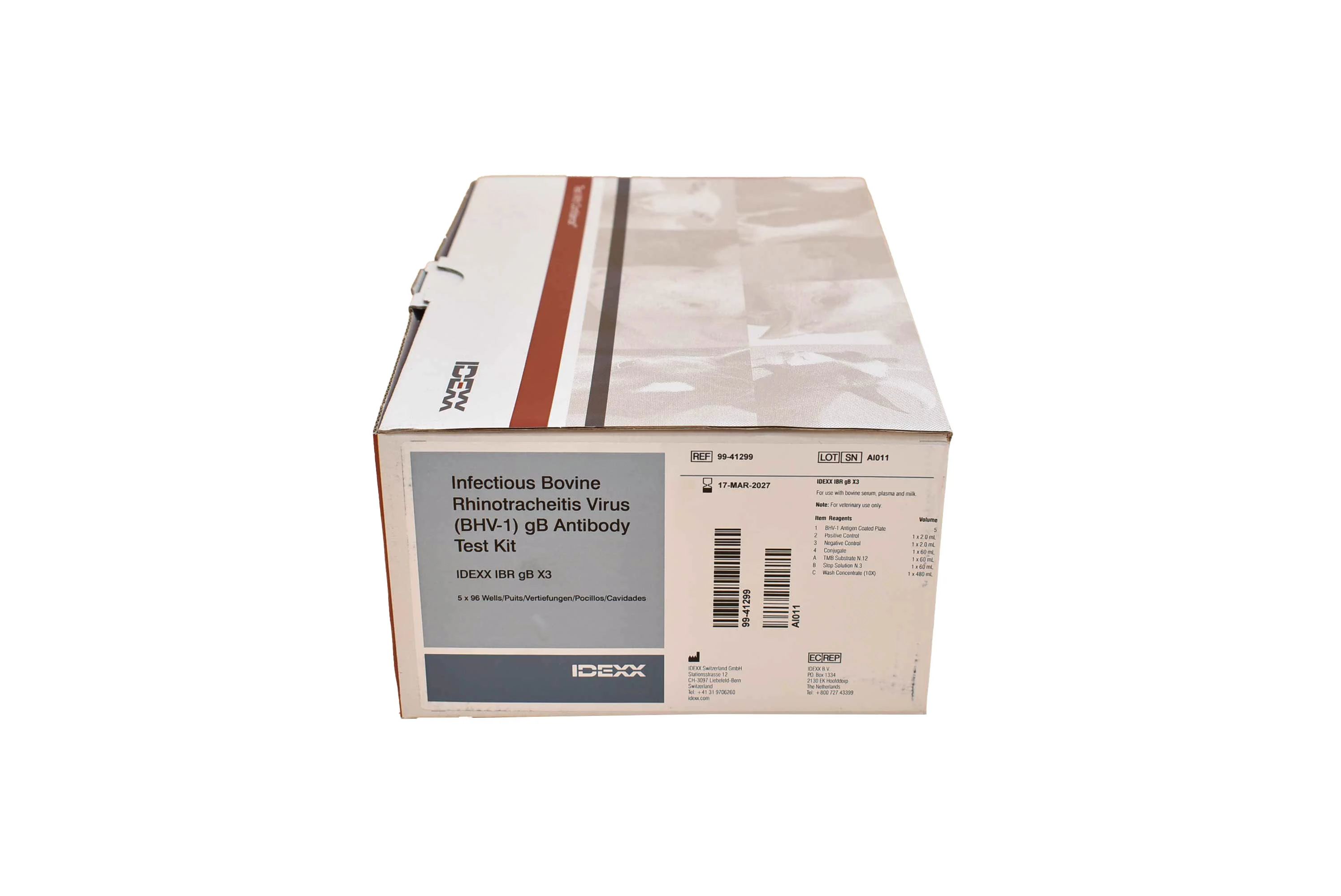 IDEXX IBR GB X3 5/STRIP